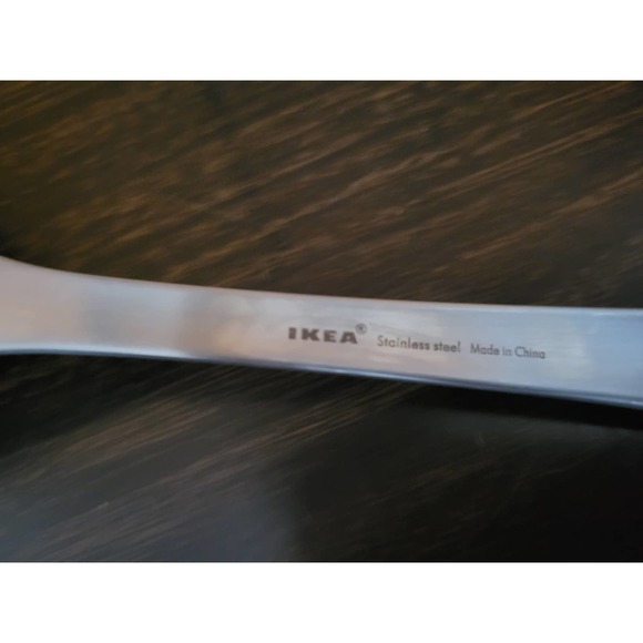 Ikea 12" Stainless Steel Serving Spoon - used - Picture 2 of 4